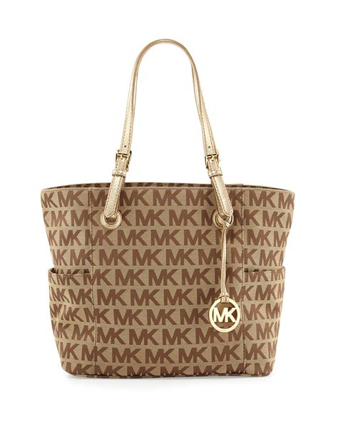 michael kors brown side bag|Michael Kors brown tote bag.